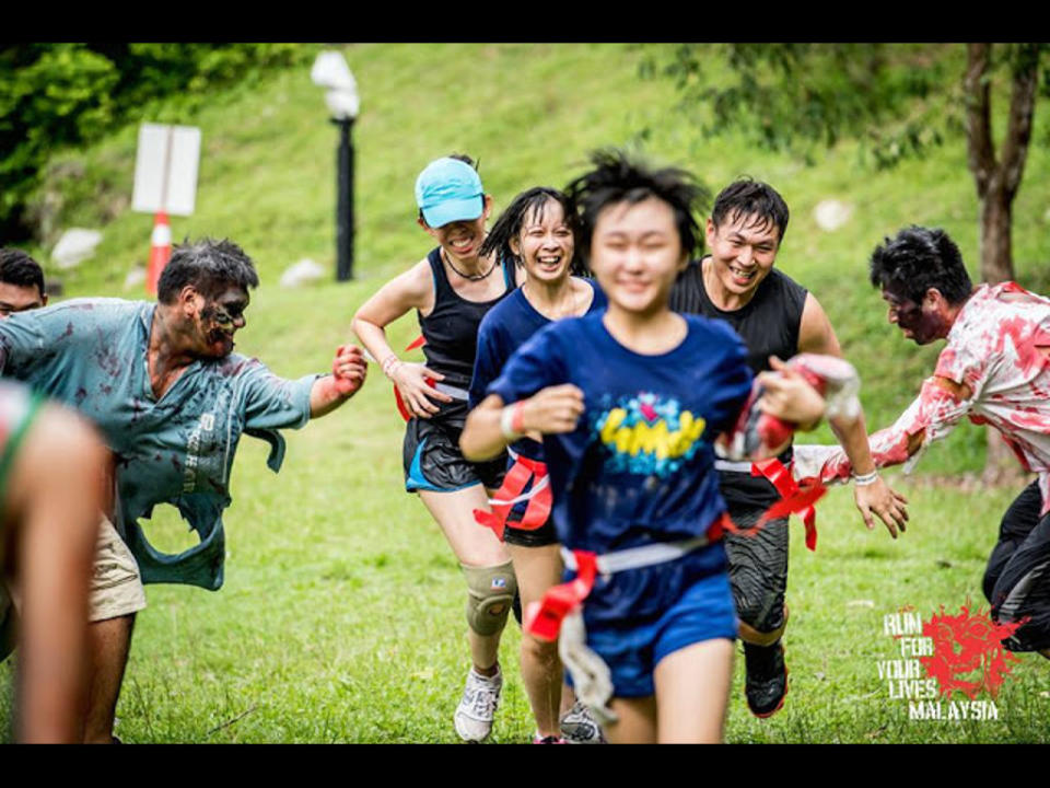 Run away from zombies at the exciting world's premier zombie-infested 5K obstacle course