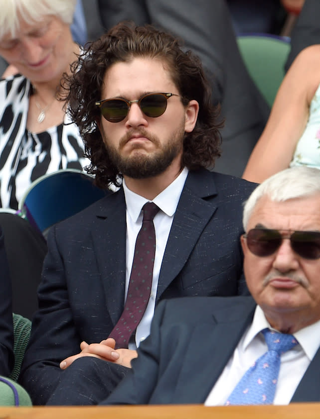 Kit Harington Spotted Hanging Around The Game Of Thrones Set