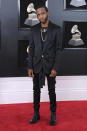 <p>6LACK attends the 60th Annual Grammy Awards at Madison Square Garden in New York on Jan. 28, 2018. (Photo: John Shearer/Getty Images) </p>
