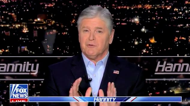 Sean Hannity Has a New Nickname for Biden After SOTU Address