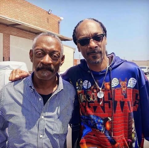 <p>Snoop Dogg/Facebook</p> Snoop Dogg with his dad, Vernell Varnado.