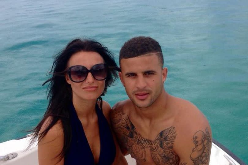 Annie Kilner and Kyle Walker have revealed the name of their fourth child -Credit:Twitter