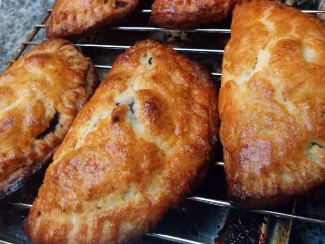 <p>Aredendra</p> Shelly Hospitality's Blueberry Turnover Hand Pies