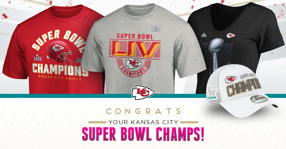 Kansas City Chiefs Super Bowl gear