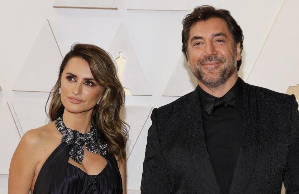 PHOTO: Penelope Cruz and Javier Bardem attend the 94th Annual Academy Awards, Mar. 27, 2022 in Hollywood, Calif. (Mike Coppola/Getty Images)