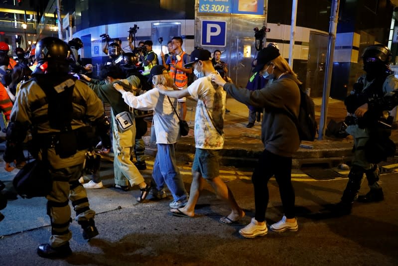 Clashes in Hong Kong