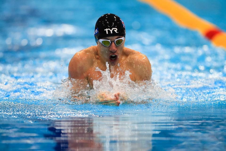 Quin broke a Paralympic record in his debut heat at the Rio 2016 Paralympics (Picture: Georgie Kerr/British Swimming)