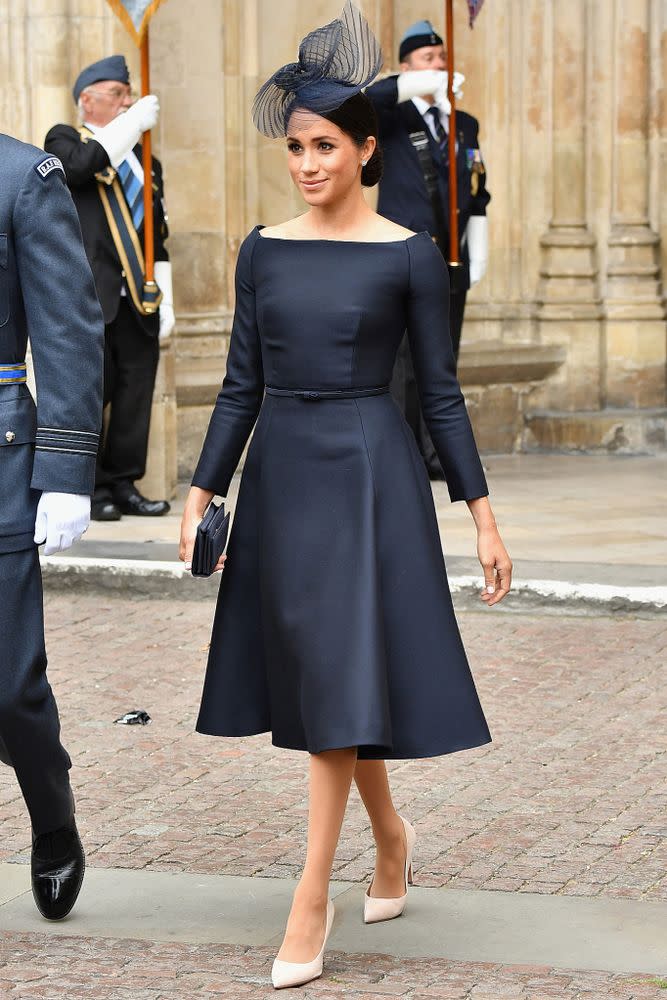 Meghan Markle at the RAF centenary celebration