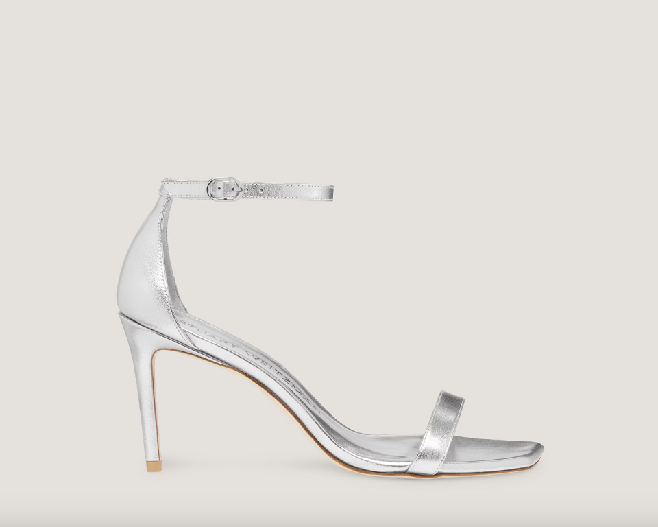 Angel Reese's Silver Christian Louboutin Sandals at 2024 WNBA Draft