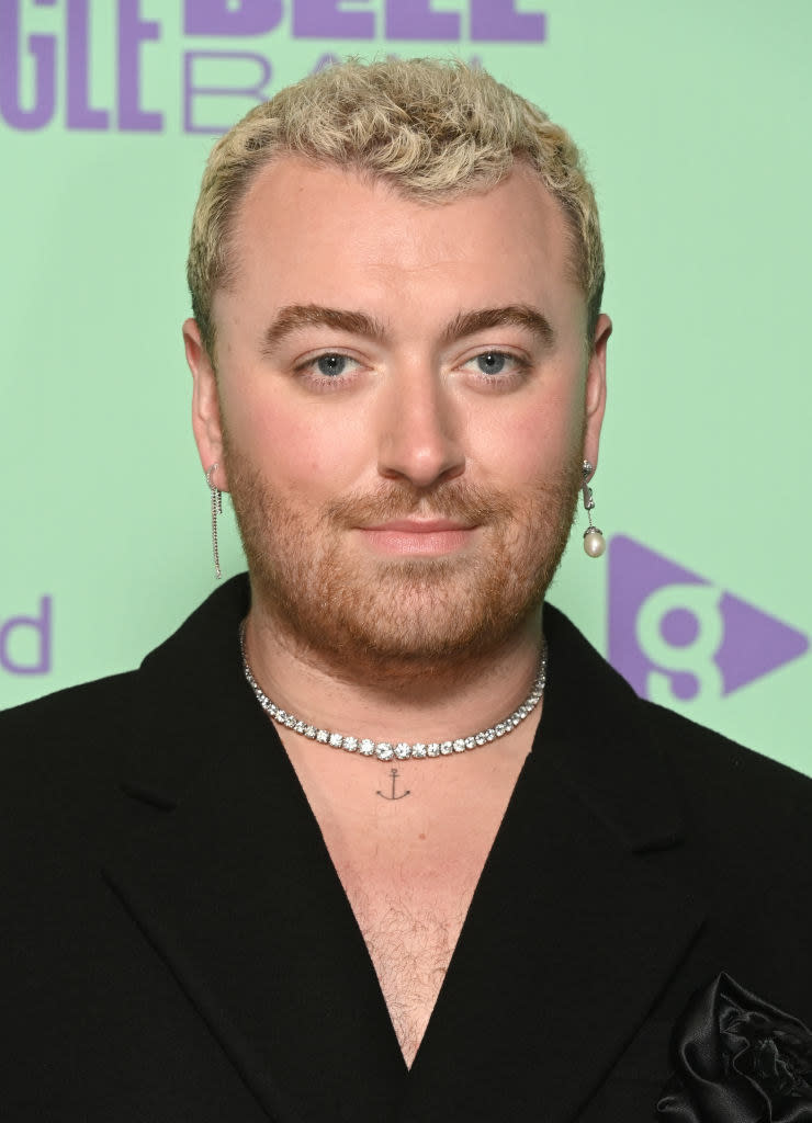 Closeup of Sam Smith