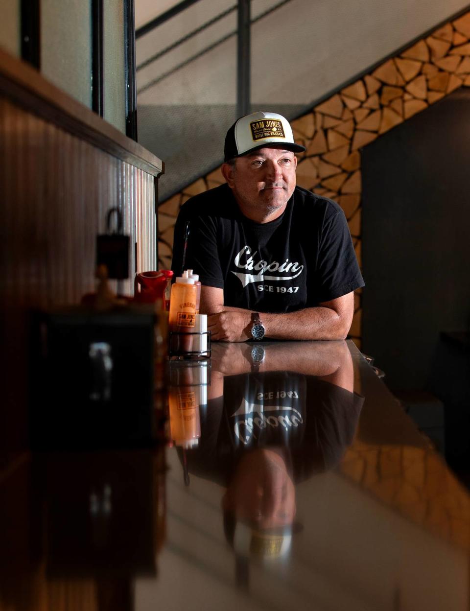Sam Jones, co-owner of Sam Jones BBQ, is photographed at the restaurant’s Raleigh, N.C. location on Wednesday, June 5, 2024.