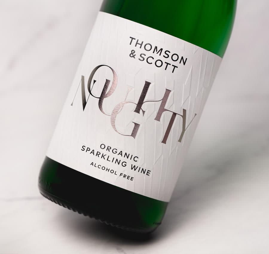 6) Noughty Organic Alcohol-Free Sparkling Chardonnay