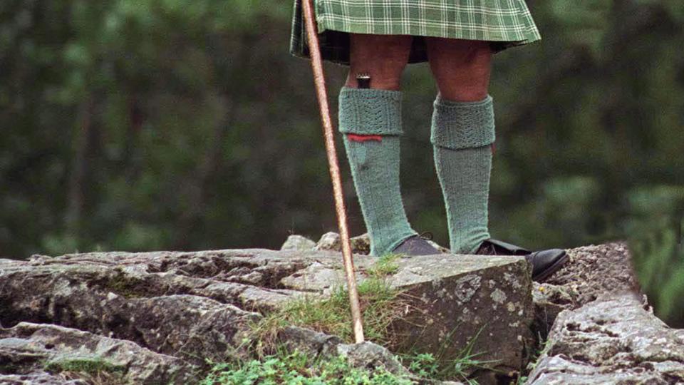 charles at balmoral in kilt