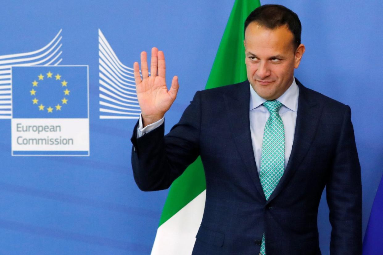 A tough stance on the Northern Ireland backstop could undermine Irish premier Leo Varadkar: Reuters