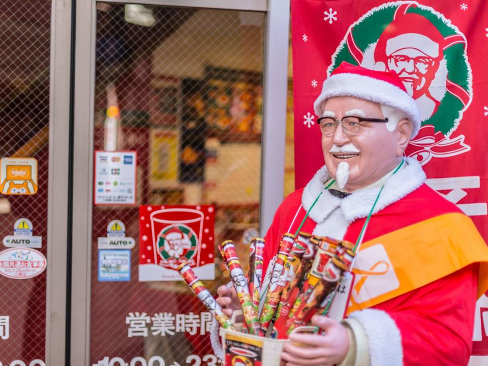 kfc japan christmas