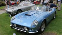 1961 Ferrari 250 GT, with a 1962 example close by