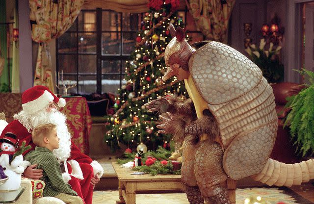 Warner Bros. Television The Friends cast on "The One with the Holiday Armadillo"