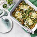 <p>Make the most of samphire season with this seaside traybake that pairs the salty veg with new potatoes, white fish and potted shrimps. A seafood lovers dream – especially when paired with a cold glass of <a href="https://www.goodhousekeeping.com/uk/food/food-reviews/g669500/english-sparkling-wine/" rel="nofollow noopener" target="_blank" data-ylk="slk:English sparkling wine;elm:context_link;itc:0;sec:content-canvas" class="link ">English sparkling wine</a>. </p><p><strong>Recipe:<a href="https://www.goodhousekeeping.com/uk/food/recipes/a35848749/seaside-traybake/" rel="nofollow noopener" target="_blank" data-ylk="slk:Seaside traybake;elm:context_link;itc:0;sec:content-canvas" class="link "> Seaside traybake</a></strong></p>
