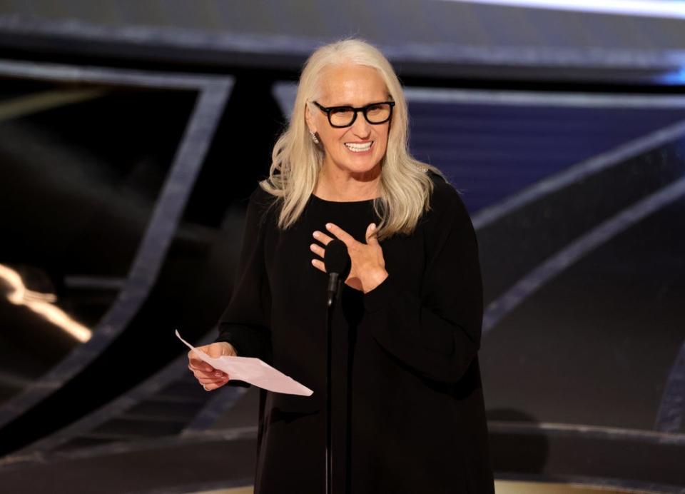 Jane Campion won the Best Director Oscar for ‘The Power of the Dog’ on 27 March (Getty)