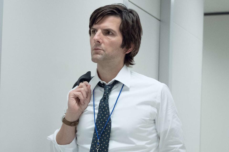 <p>Apple TV+</p> Adam Scott as Mark on 