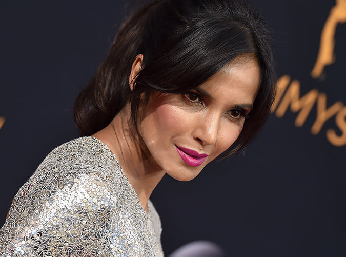 2016: Padma Lakshmi's Magenta Lip