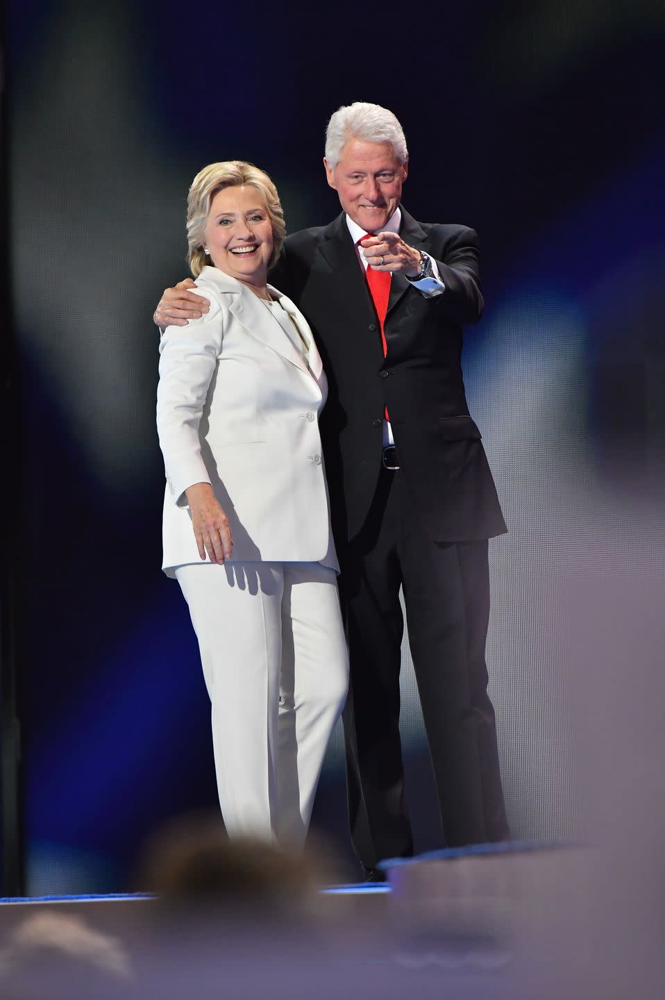 Hillary and Bill Clinton