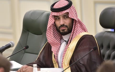 Saudi Crown Prince Mohammed bin Salman - Credit: rex