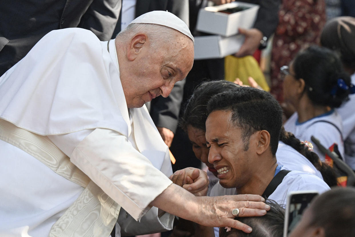 Pope Francis visits East Timor (Tiziana Fabi / AFP - Getty Images)