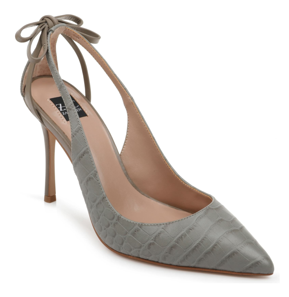 ZAC Zac Posen Veronique Pointed Toe Pump in Portobello Leather