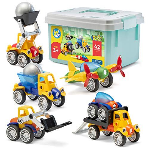 Magnetic Toy Cars Set