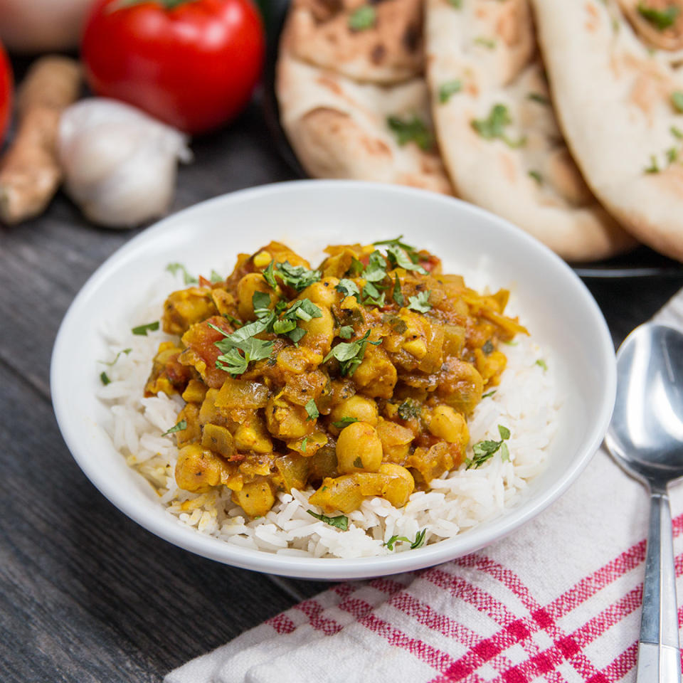 Easy Chickpea Curry (Chana Masala)