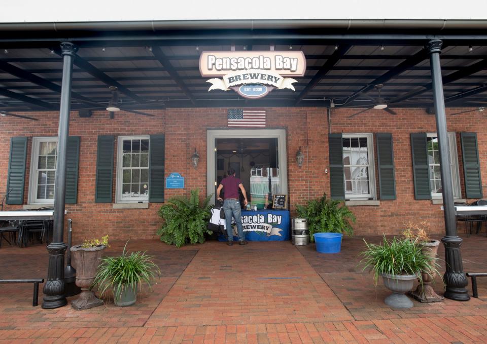 Pensacola Bay Brewery in Pensacola on Friday, June 26, 2020.  With coronavirus numbers climbing in the state, the Florida Department of Business and Professional Regulation has once again made the decision to immediately prohibit the consumption of alcohol at bars statewide.