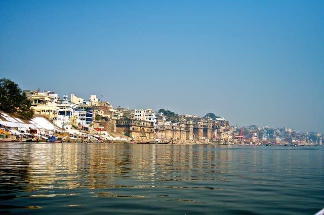 The Ganga in Varanasi.  Image credit: Image by <a href=