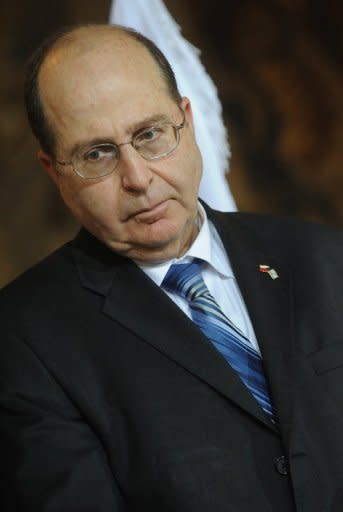 But Israeli Vice Prime Minister Moshe Yaalon, pictured in 2011, said there was little sign that the existing sanctions was pushing Iran any closer to abandoning its plans. "Iran is laughing all the way to the bomb," he said. "There is no sign that it feels threatened."