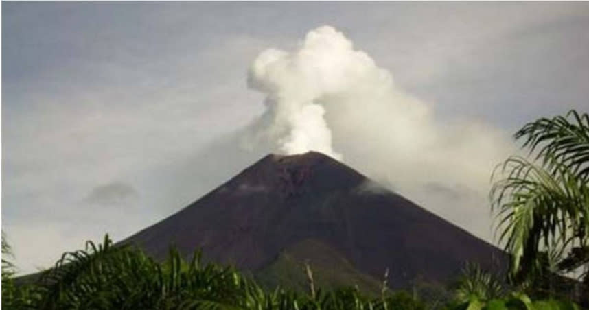 位於南太平洋的巴布亞紐幾內亞烏拉旺火山。（圖／翻攝自維基百科）