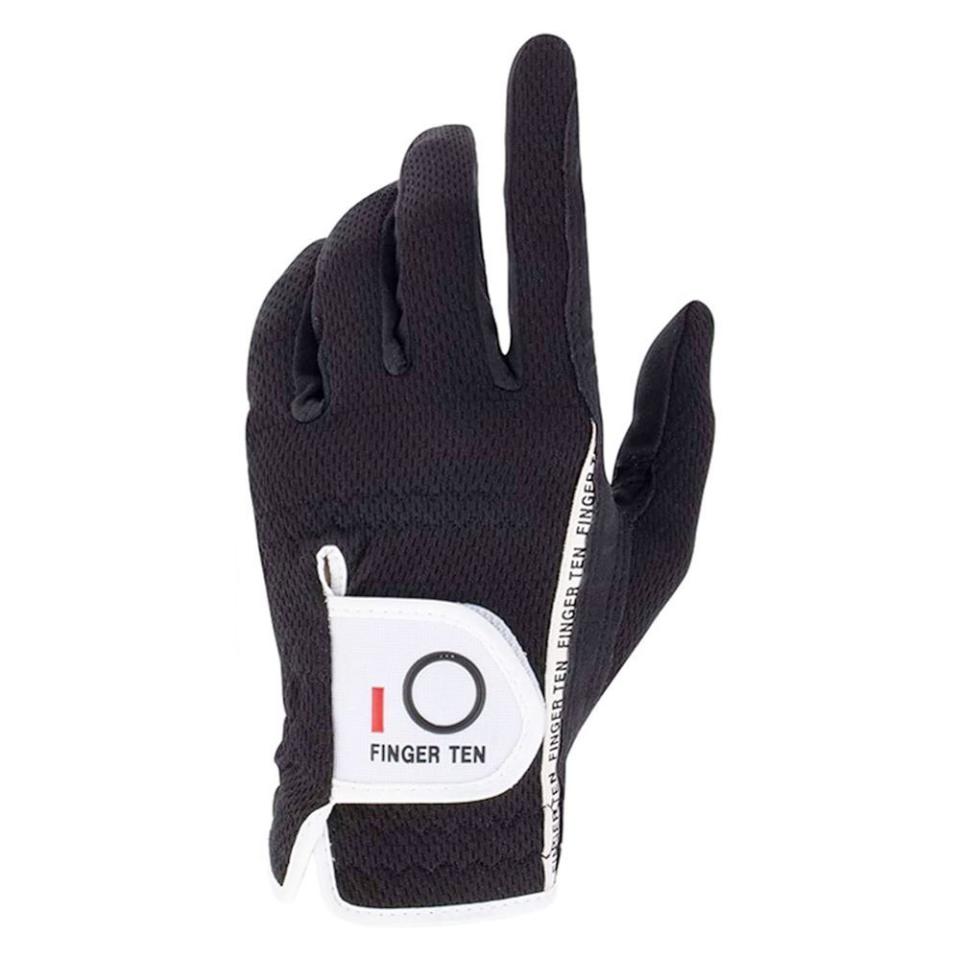 3) Finger Ten Rain Grip Golf Glove (Men's)