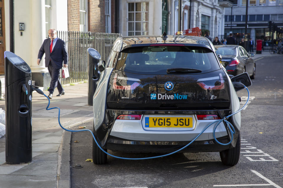 Electric car sales in the UK are growing at roughly half the rate seen in Europe. Photo: Andrew Aitchison/Getty Images