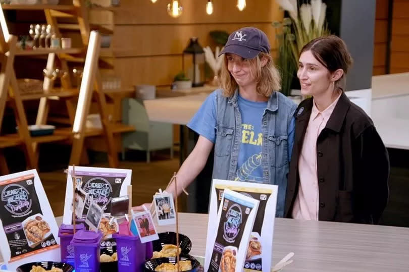 Lucy Linford and her fiancée Lou have beaten hundreds of hopefuls to appear on Aldi's Next Big Thing series 2