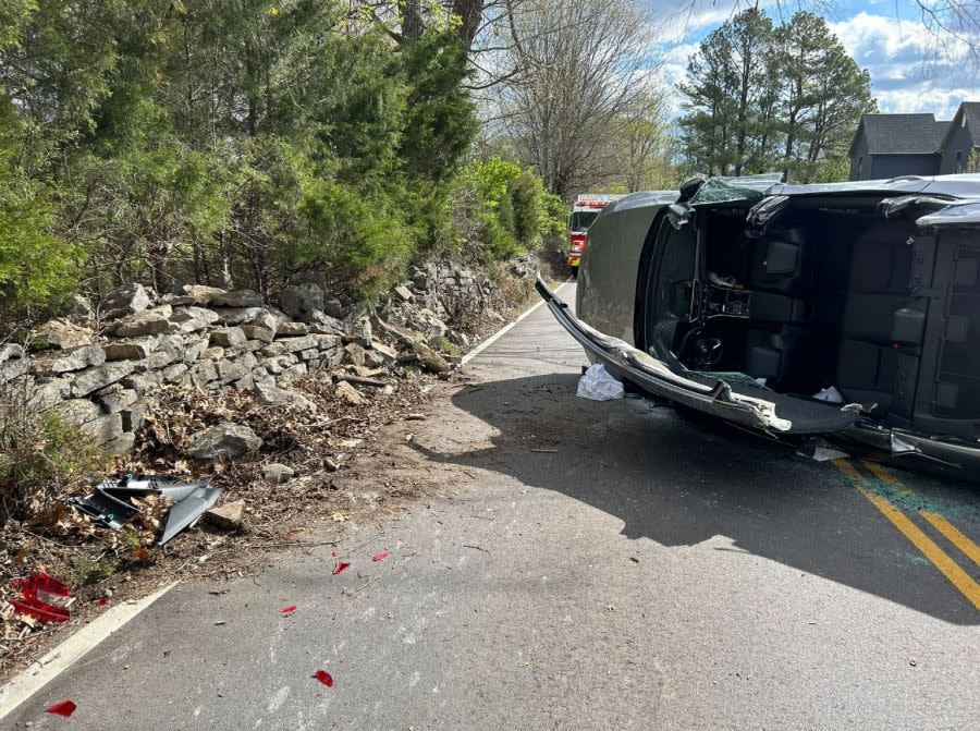 Franklin rollover crash