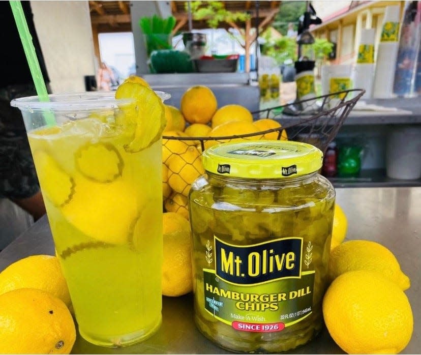 Pickle lemonade is a new drink available at the Ohio State Fair for 2024.