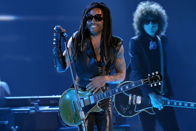 <p>Mark Von Holden/NBC via Getty Images</p> Lenny Kravitz