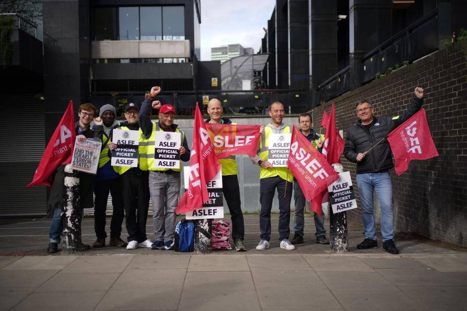 Aslef said it had negotiated a deal ‘which modernises the railway in Wales’ (Yui Mok/PA) (PA Wire)