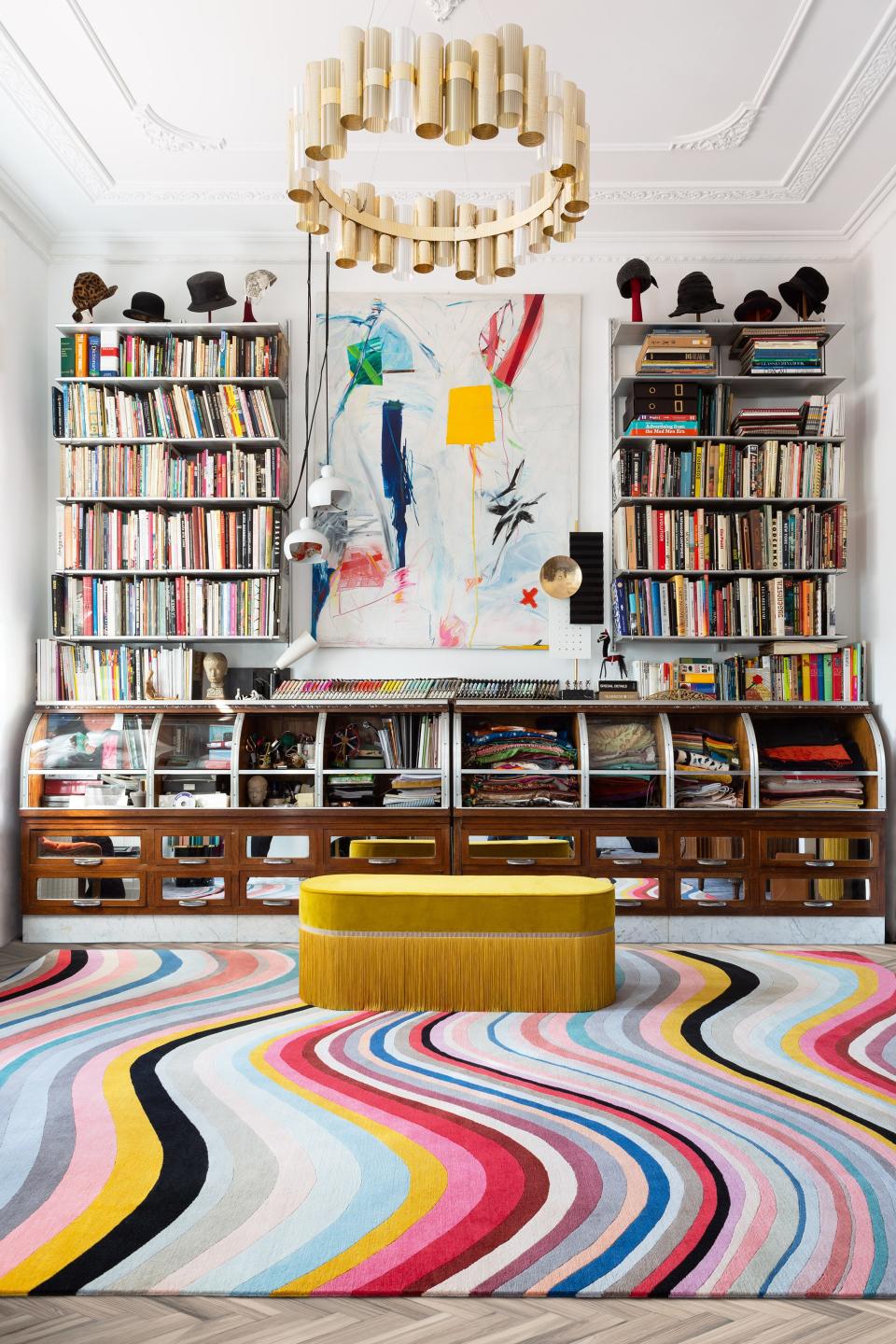 Paul Smith’s Modern Swirl rug for The Rug Company.