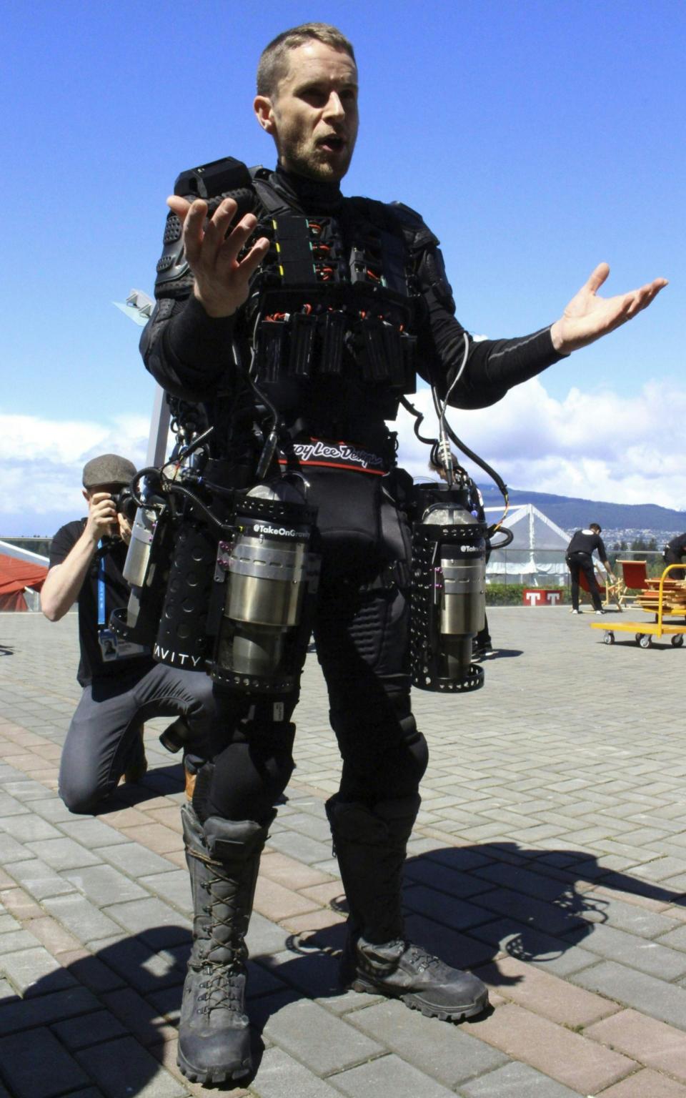 British inventor Richard Browning  - Credit:  AFP  GLENN CHAPMAN