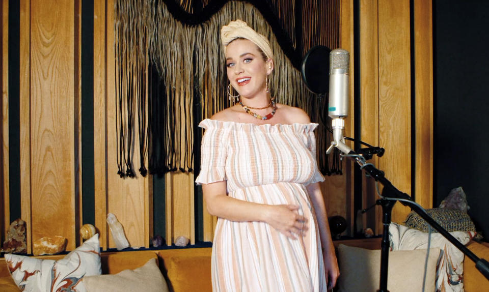Katy Perry performs during SHEIN Together Virtual Festival to benefit the COVID-19 Solidarity Response Fund for WHO powered by the United Nations Foundation on May 09, 2020. (Photo by Getty Images/Getty Images for SHEIN)