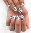 <p>We love this intricate zebra print and we might just even be able to recreate it at home.</p><p><a href="https://www.instagram.com/p/B88kO6IHq1e/" rel="nofollow noopener" target="_blank" data-ylk="slk:See the original post on Instagram;elm:context_link;itc:0;sec:content-canvas" class="link ">See the original post on Instagram</a></p>