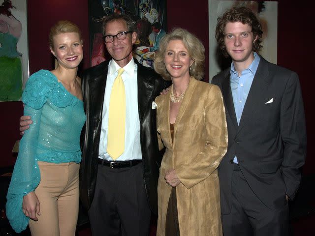 Evan Agostini/ImageDirect Gwyneth Paltrow, Bruce Paltrow, Blythe Danner and Jake Paltrow