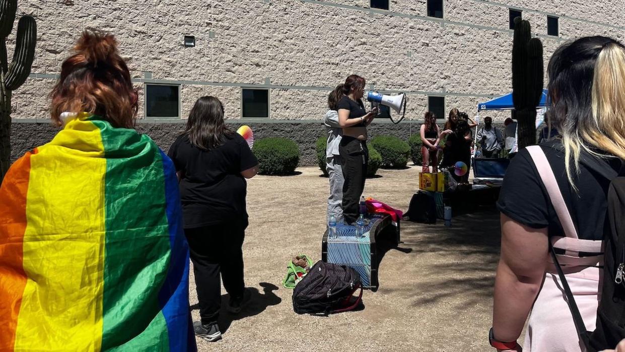 Students organizing for LGBTQ rights