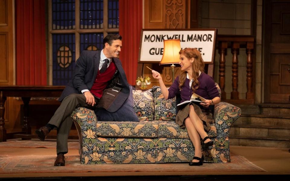 Danny Mac and Cassidy Janson in The Mousetrap - Tristram Kenton