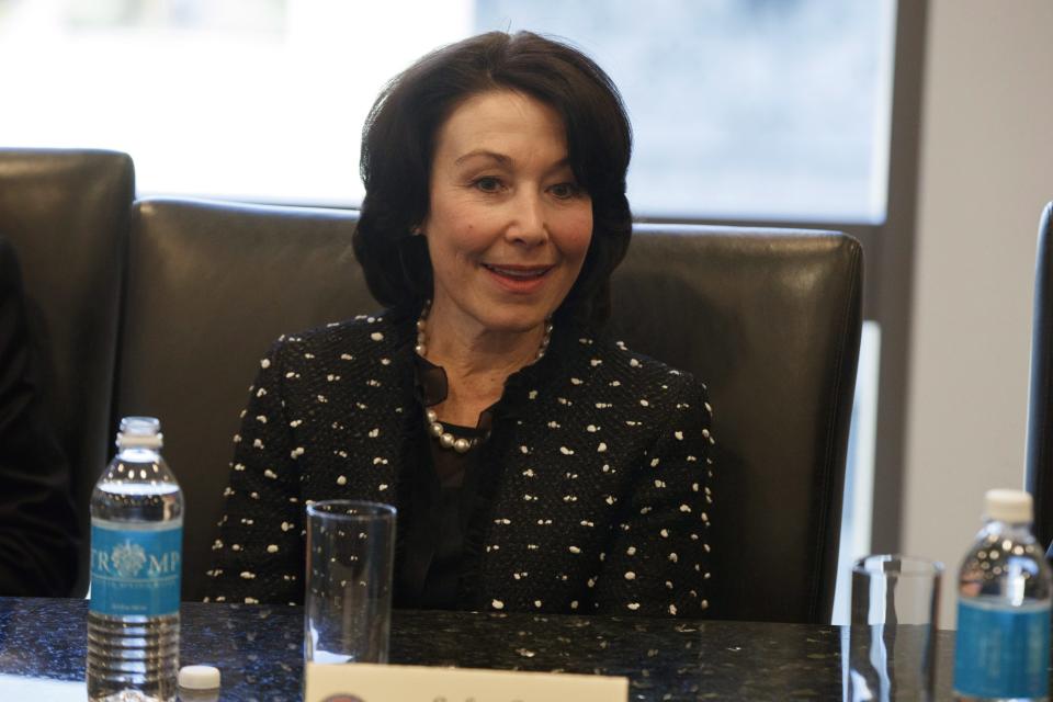 <p>No. 8: Safra Catz, Co-CEO, Oracle<br>Up two places from number 10 on the list last year, Catz, 55, is in charge of hiring over 5,000 new employees to bolster Oracle’s fastest growing division: The cloud. The cloud business also earned $4.6 billion in the company’s last fiscal year, a 60 per cent increase from the previous year, <em>Fortune</em> reports. Catz was on U.S. President Donald Trump’s transition team.<br>Company Financials (2016, or most recently completed fiscal year)<br>Revenues ($M) 37047<br>Profits ($M) 8901<br>Market Value as of 9/14/17 ($M) 218375.4<br>(Canadian Press) </p>